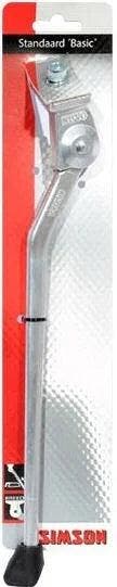 Fietsstandaard Simson Basic brede plaat 28 inch - Zilver, Verzenden, Nieuw
