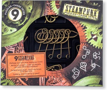 Steampunk Puzzle Sets - Rode versie | Eureka - Puzzels, Verzenden, Nieuw