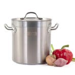 HCB Kookpan - alle warmtebronnen - 6 liter - RVS, Huis en Inrichting, Keuken | Potten en Pannen, Verzenden, Nieuw, Overige typen