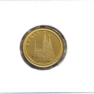 Liberia. 12 Dollars 2008 - Spain - 1/50 Oz.
