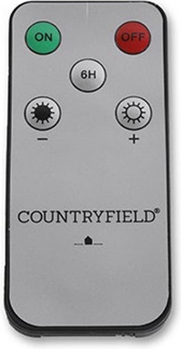 Countryfield Led dinerkaarsen 2x st- beige -H15cm - met, Ophalen of Verzenden, Nieuw