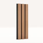 Triple rhombus gevelbekleding / Breed profiel / Composiet, 25 tot 50 mm, Nieuw, Ophalen of Verzenden, 250 tot 300 cm