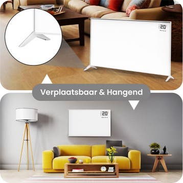 Komodo Infrarood Verwarmingspaneel 800W - 100x60 cm -, Doe-het-zelf en Verbouw, Ophalen of Verzenden, Zo goed als nieuw