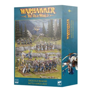 High  Elf Realms Battle March Army (warhammer nieuw), Hobby en Vrije tijd, Ophalen of Verzenden, Nieuw