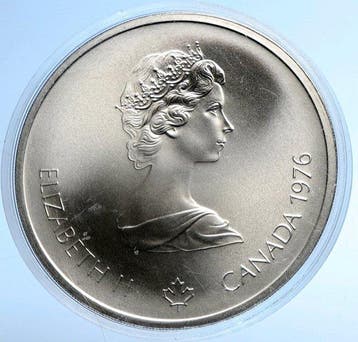 Canada. Elizabeth II. 10 Dollars 1976 Olympic Games Montreal