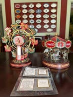 Franklin Mint x Coca-Cola | Musical Carousel & Ferris Wheel