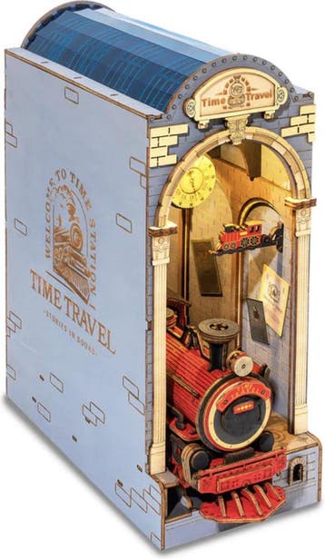 Robotime Time Travel Modelbouw Book Nook DIY bouwpakket, Verzenden, Nieuw