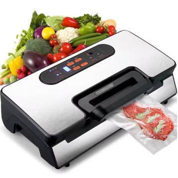 Vacuümmachine 90KPa met 10 Vacuümzakken Food Sealer, Verzenden, Nieuw