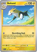 Boltund 059/162 reverse holo Temporal forces, Hobby en Vrije tijd, Verzamelkaartspellen | Pokémon, Ophalen of Verzenden, Nieuw