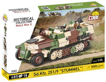 COBI  2283 Sd.Kfz. 251/9 (Leger bouwsets, Modelbouwsets), Verzenden, Nieuw