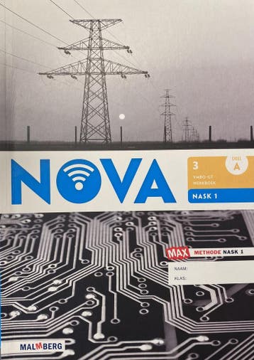 NOVA Nask 1 VMBO GT Werkboek Deel 3A - Malmberg, Verzenden, Gelezen, Malmberg