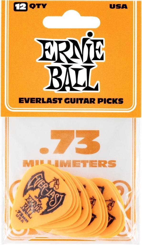 Ernie Ball 9190 Everlast plectrum 0.73 mm 12-pack, Muziek en Instrumenten, Instrumenten | Toebehoren, Akoestische gitaar, Nieuw
