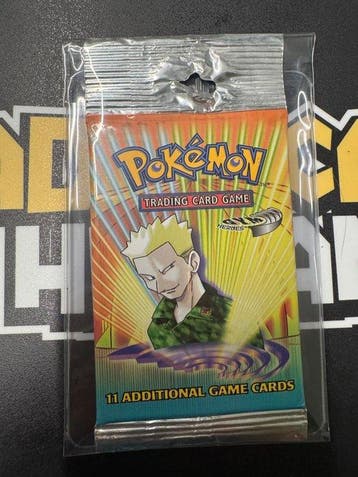 Pokémon - 1 Booster pack - Pokemon Gym Heroes Long Crimp, Nieuw