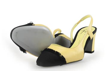Roberto Festa Slingbacks in maat 36 Geel, Verzenden, Geel, Zo goed als nieuw, Roberto Festa