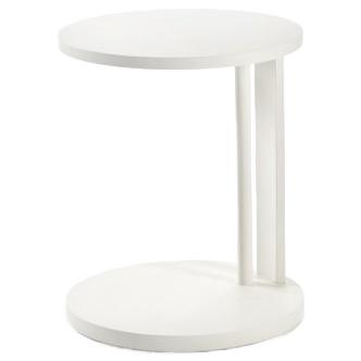 Serax Bijzettafel Laag Beuken Wit Aura - Nieuw in verpakking, Minder dan 55 cm, Nieuw, Ophalen of Verzenden, Overige vormen