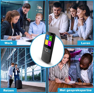 TibaGoods - Vertaalcomputer - Vertaal Apparaat - Zwart -, Ophalen of Verzenden, Zo goed als nieuw
