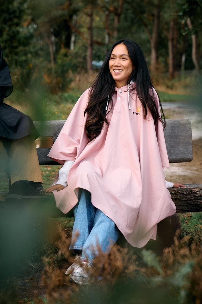 TinyTin Regenponcho - regenkleding - 100% waterdicht, Caravans en Kamperen, Regenkleding, Regenponcho, Dames, Heren, Nieuw, Verzenden