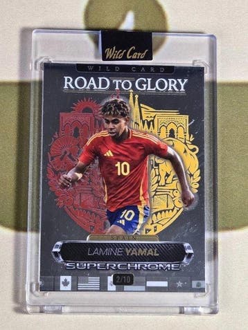 2024 Wild Card Road to Glory Lamine Yamal SCRG1-LY, Nieuw