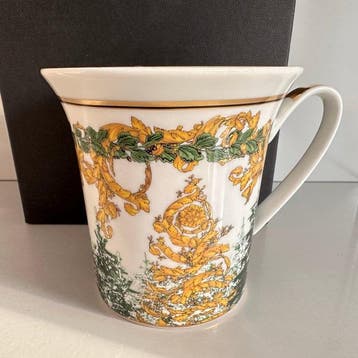 Rosenthal - Versace - Bekerglas - Beker met handvat - 9 cm A