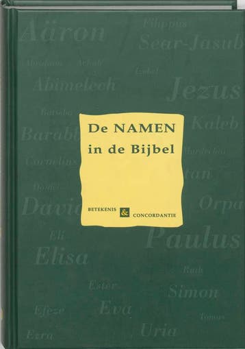 NAMEN IN DE BIJBEL 9789066942141, Boeken, Verzenden, Zo goed als nieuw
