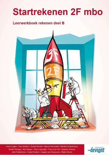 Startrekenen 2F mbo Leerwerkboek deel B 9789491699917, Verzenden, Zo goed als nieuw