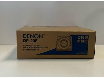 Denon DP-29F - Draaitafel - Volledig automatisch - Zilver, Verzenden, Nieuw