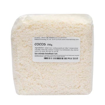 Molen de Hoop Geraspte Kokos 250gr, Verzenden, Nieuw