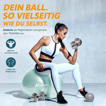 Fitness bal - Yoga bal - Pilates bal - Zwangerschapsbal - 65, Verzenden, Zo goed als nieuw