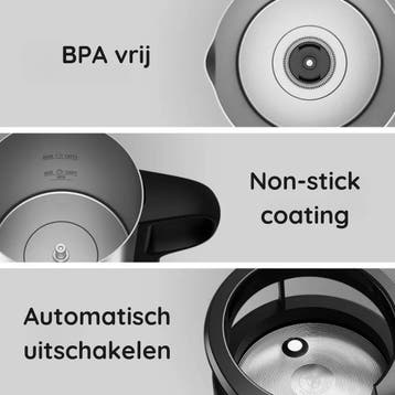 2dekans | Safecourt Kitchen - Melkopschuimer digitaal -, Ophalen of Verzenden