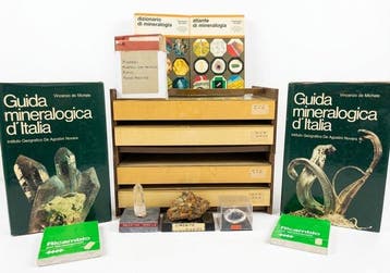 De Agostini Mineralogy Museum (1972): 120 monsters, 4-vol.