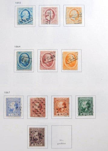 Nederland 1852/2002 - Verzameling in een DAVO album met o.a., Gestempeld