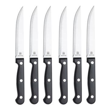 RÖR Solingen Steakmes – Glad – RVS – Lemmet 11,5 cm, Ophalen of Verzenden, Nieuw, Rvs of Chroom