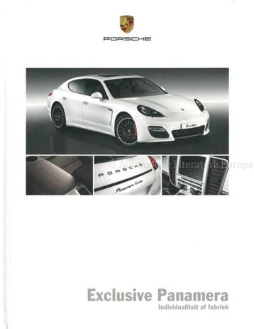 2012 PORSCHE PANAMERA EXCLUSIVE HARDCOVER BROCHURE, Nieuw, Porsche, Author