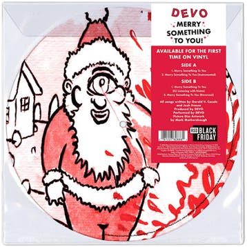 lp nieuw - Devo - Merry something to you, Verzenden, Zo goed als nieuw, Overige formaten