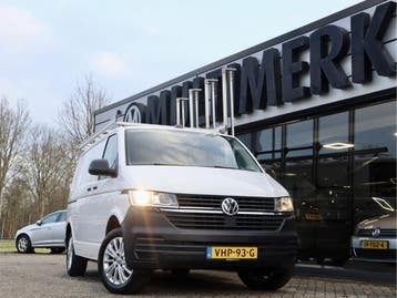 Volkswagen Transporter 2.0 TDI 150PK GLASRESTEEL, Gebruikt, Euro 6, Volkswagen, Wit