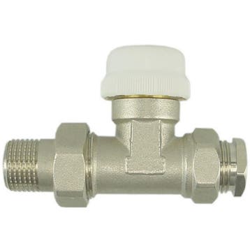 Riko Thermostatisch Ventiel - zonder Knop - 1/2 Recht - met, Ophalen of Verzenden, Nieuw