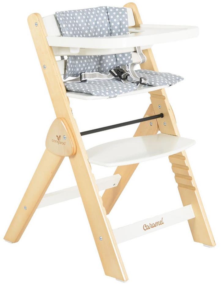Cangaroo Caramel White 2-in-1 Meegroei Kinderstoel, Kinderen en Baby's, Kinderstoelen, Meegroeistoel, Nieuw, Verzenden