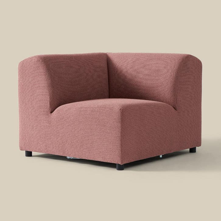 *WOONWINKEL* Hoekelement - Terracotta Roze Pixie 55, Huis en Inrichting, Banken | Bankstellen, Nieuw, Verzenden