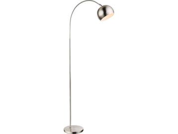 Globo Benno - Vloerlamp - chroom - metaal - 24779N, Verzenden, Nieuw