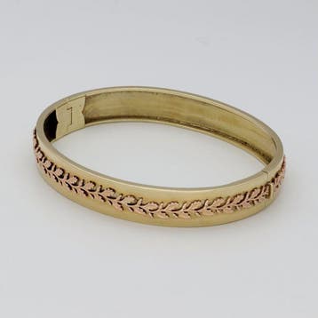 Armband - 14 karaat Geel goud, Roségoud, Sieraden, Tassen en Uiterlijk, Armbanden, Nieuw