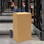 vidaXL Uitschuifbare handkar Blauw en Rood 57 x 46 x 113 cm, Verzenden, Nieuw