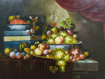 Escuela Oleográfica (XX) - Bodegón Frutal