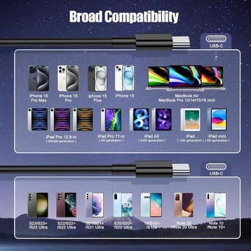 USB-C Oplaadkabel – Geschikt voor iPhone 15/16 iPad Pro, Ophalen of Verzenden, Nieuw