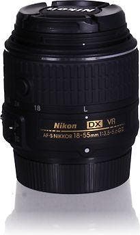 Nikon AF-S DX NIKKOR 18-55 mm F3.5-5.6 G VR II 52 mm filter, Verzenden, Zo goed als nieuw