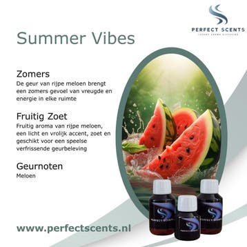 SALE Geurmachine Aroma Geurolie - Summer Vibes, Nieuw, Aroma