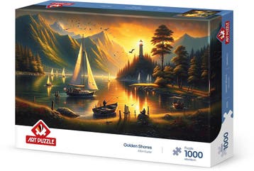 Golden Shores Puzzel (1000 stukjes) | Art Puzzle - Puzzels, Verzenden, Nieuw