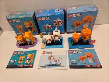 Lego Set - BrickHeadz - LEGO BrickHeadz Goudvis 40442 + LEGO, Nieuw