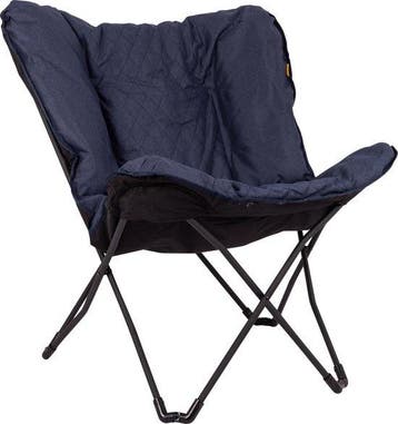 Bo-Camp - Industrial - Vlinderstoel - Himrod - L - Blauw, Verzenden, Nieuw
