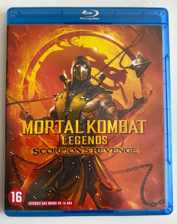 MORTAL KOMBAT LEGENDS: SCORPIONS REVENGE (BLURAY), Cd's en Dvd's, Verzenden, Gebruikt