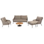 Montera stoel bank loungeset 5 delig teak rope terre 4, Ophalen of Verzenden, Nieuw